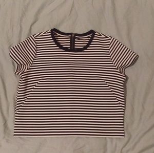 Boxy Striped Top